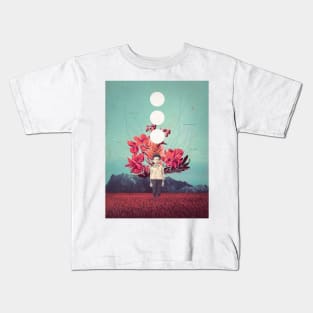 Standing At The Threshold Of Time Kids T-Shirt